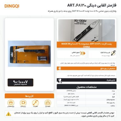 اینفوگرافیک فازمتر القایی دینگی 68120