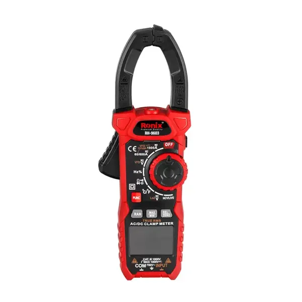 مولتی متر کلمپی دیجیتال RH-9603 رونیکس