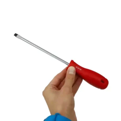 پیچ گوشتی تکی دسته پلاستیکی تک رنگ دو سو 6*150 رونیکس RH-2775