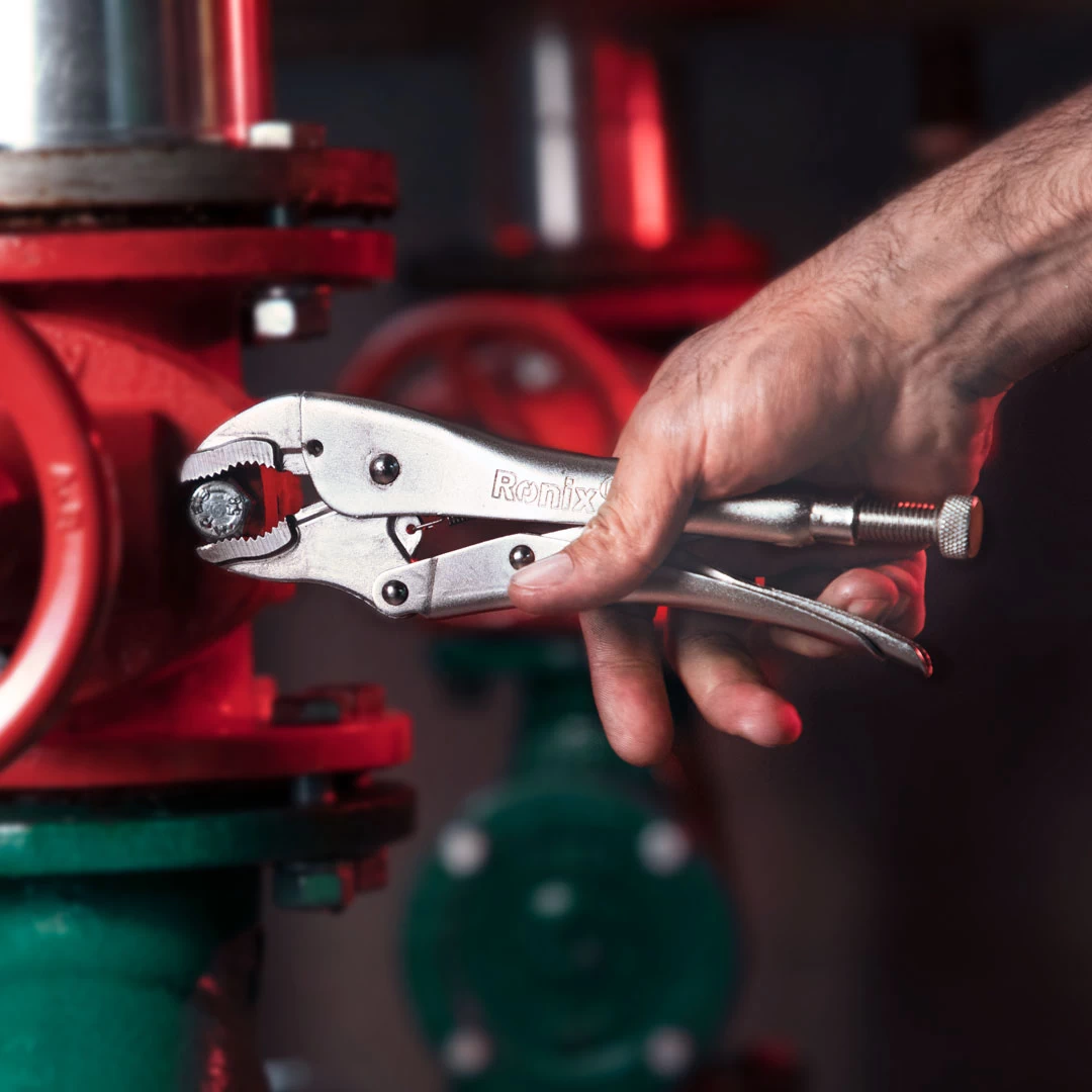 انبر قفلی سایز 7 مدل RH-1416 رونیکس