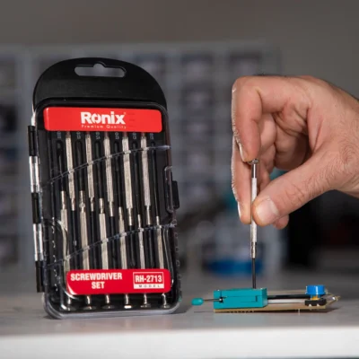 ست 12 عددی پیچ گوشتی ساعتی RH-2713 رونیکس