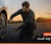 باز کردن مهرهٔ چرخ خودرو با آچار چرخ چهارپر